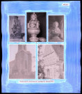 "Églises rurales du département de l'Eure" du chanoine Bonnenfant tome I, planche LXIX Grand-Camp (Eure), Grandchain (Eure), Gravigny (Eure) et Grosley-sur-Risle (Eure).