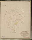 Lignerolles. Tableau d'assemblage _ du Plan Parcellaire de la Commune du Lignerolles Gratheuil _ Canton de Saint André - Evreux - Eure. _ Terminé sur le Terrain le 3 Juin 1837, sous l'administration de M. Passy, Préfet _ M. Cissay, Maire _ et sous la Direction de M. Marel, Directeur des Contributions directes _ M. Le Fébure, Géomètre en Chef. _ Par M. Pizier, Géomètre de 1re classe.