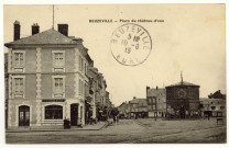 Beuzeville. Place du Château-d'eau.