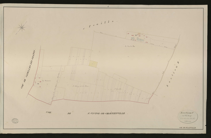 Plainville. Section C _ du Val-Auger _ 2e et dernière feuille