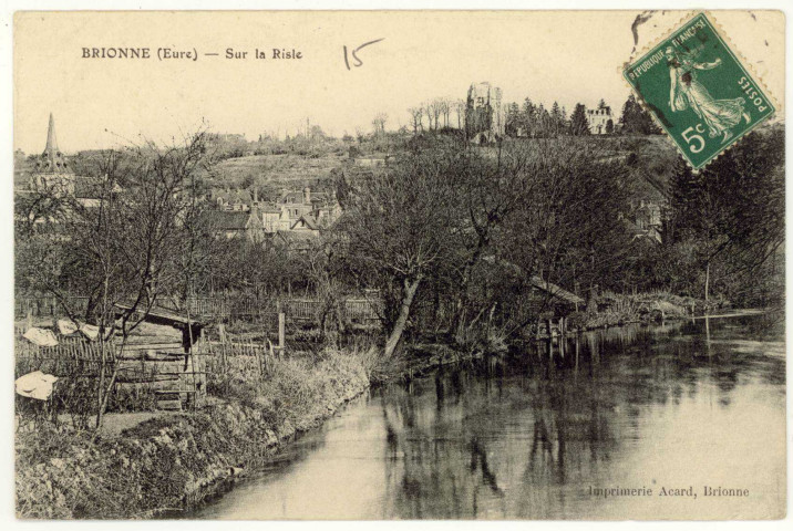 Brionne. Sur la Risle.
