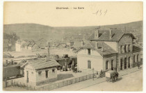 Charleval. La Gare.