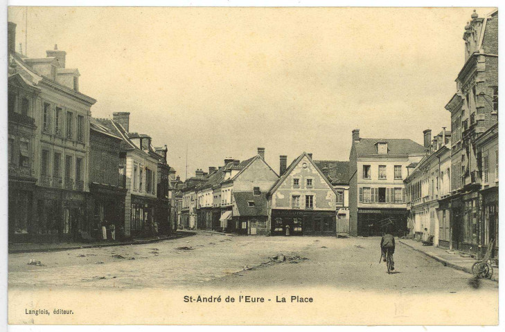Saint-André-de-l'Eure. La Place.