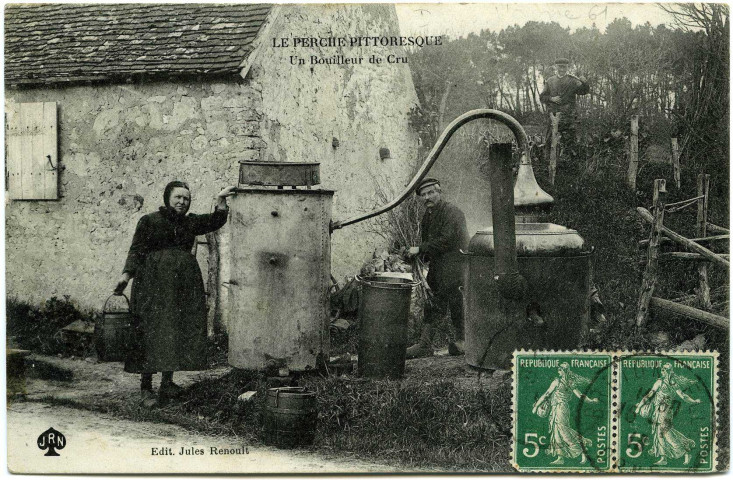 Eure-et-Loir. Le Perche pittoresque. - Un Bouilleur de Cru.