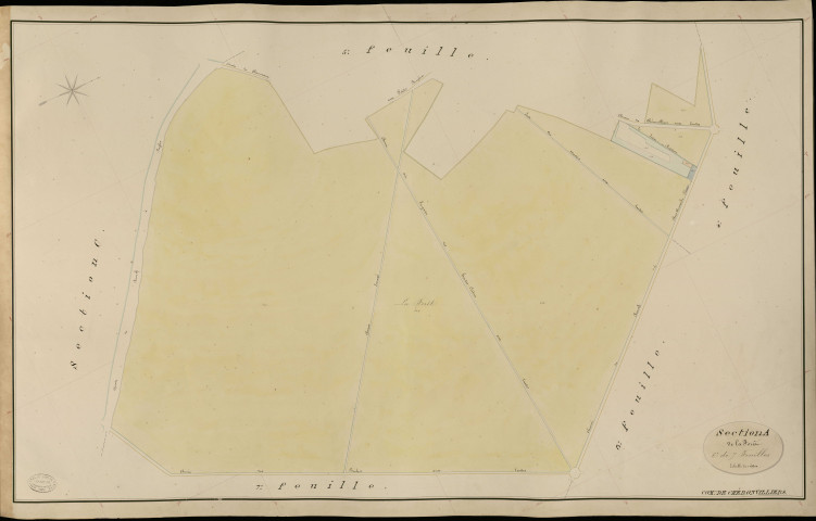 Chéronvilliers. Section A _ de la Forêt _ 6e de 7 Feuilles
