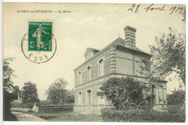 Saint-Paul-de-Fourques. La Mairie.