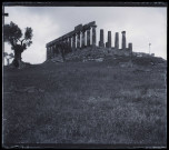 Temple de Junon dans la vallée de l'Agrigente en Sicile (Italie).