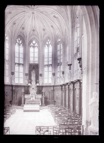 Autel de l'église de Saint-Riquier (Somme).