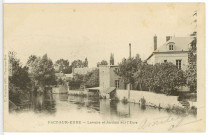 Pacy-sur-Eure. Lavoir et Jardins sur l'Eure.