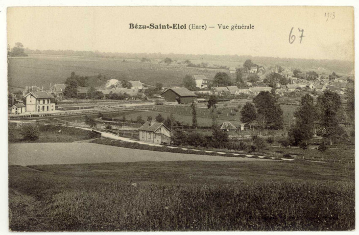 Bézu-Saint-Eloi. Vue Générale.