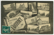 Tourny. Carte souvenir.