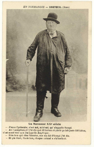 Breteuil-sur-Iton. Un Normand XX siècle.