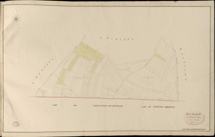 Saint-Aquilin-de-Pacy. Section D _ du Buisson de Mai _ 2e de 3 Feuilles