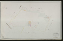Thevray. Section B _ du Château _ 2e et dernière Feuille