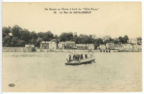 Quillebeuf-sur-Seine. De Rouen au Havre à bord du «Félix-Faure» - Le Bac de Quillebeuf.
