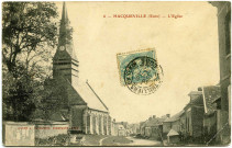 Hacqueville. L'Eglise.
