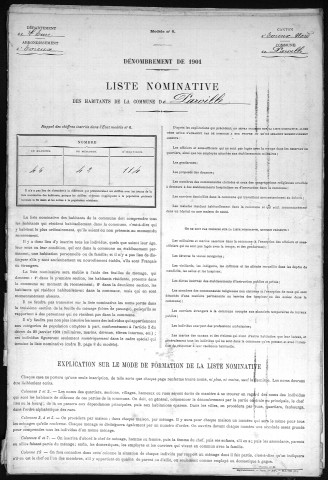 PARVILLE 1901