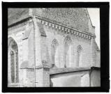 Église d'Écardenville-la-Campagne (Eure), triplet et contrefort.