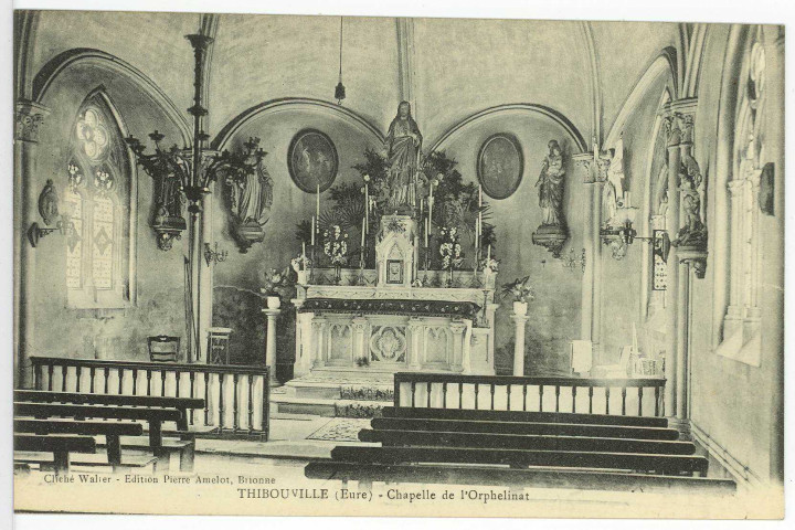 Thibouville. Chapelle de l'Orphelinat.
