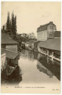 Bernay. Lavoirs sur la Charentonne.