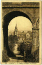 Evreux-Ville. Le Viaduc et L'Église de Navarre.