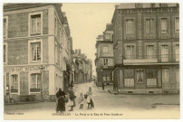 Cormeilles. La Poste et la Rue de Pont-Audemer.