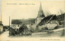 Vézillon. L'Eglise de Vézillon et le village.