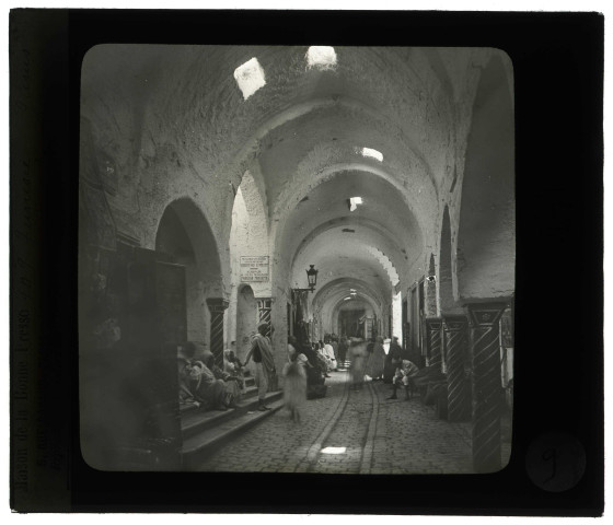 Souks de Tunis (Tunisie).