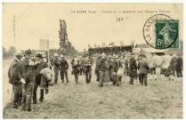 Barre-en-Ouche (La). Courses du 12 septembre 1909. Pesage et Tribunes.