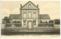 Prey. La Mairie et l'Ecole.