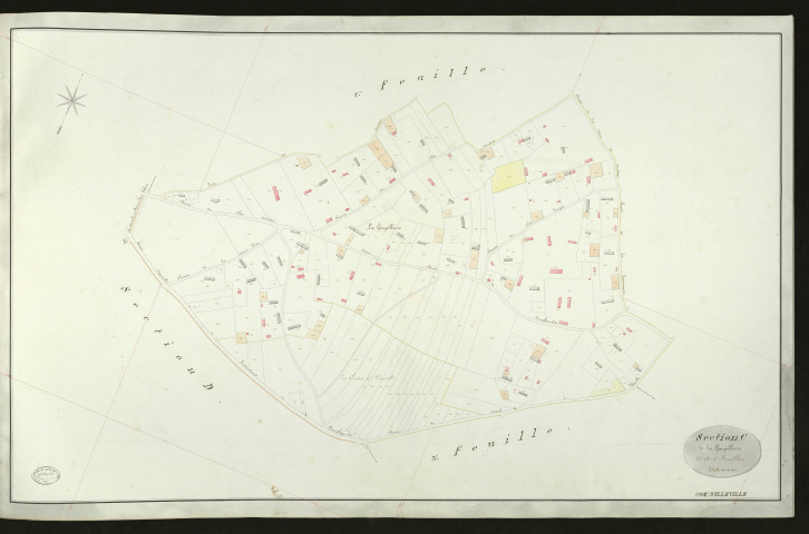 Illeville-sur-Montfort. Section C _ de la Goupillerie _ 2e de 5 Feuilles