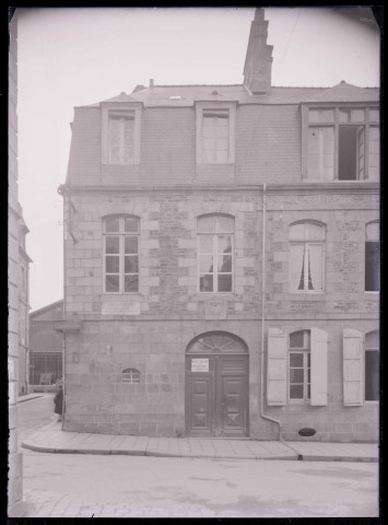 Hôtel de Marigny, 18 rue de Chateaubriand à Fougères (Ille-et-Vilaine), ancienne maison de Marie-Anne, soeur de François-René de Chateaubriant, marié à M. de Marigny.