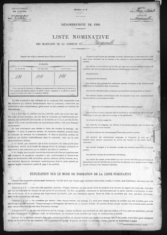 BACQUEVILLE 1906