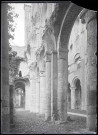 Ruines et vestiges de l'abbaye de Jumièges (Seine-Maritime).