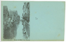 Pont-Audemer. Bras de Risle - rue Thiers.
