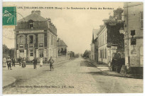 Thilliers-en-Vexin (Les). La Gendarmerie et Route de Bordeaux.