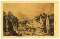 Andelys (Les). Le Petit Andely. - Maisons anciennes, Garde-Rue.