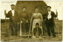 Hébécourt. [Après la moisson].