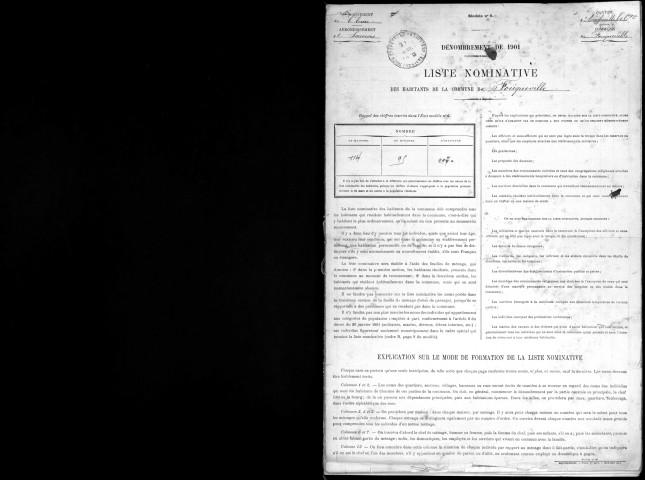 FOUQUEVILLE 1901