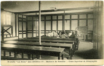 Andelys (Les). Société "La Soie" Maison de famille - Cours Supérieur de Sténographie.