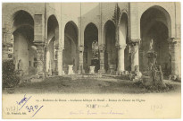 Marcilly-sur-Eure. Environs de Dreux - Ancienne Abbaye du Breuil - Ruines du Choeur de l'Eglise.