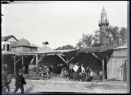 Atelier d'un maréchal-ferrant.