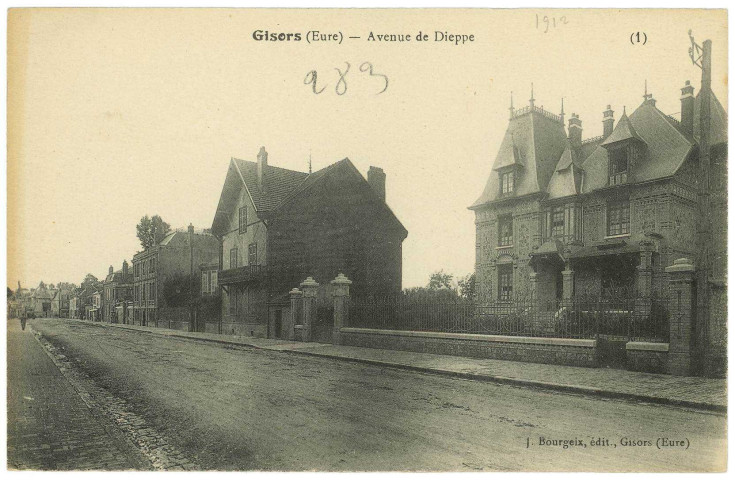 Gisors. Avenue de Dieppe.