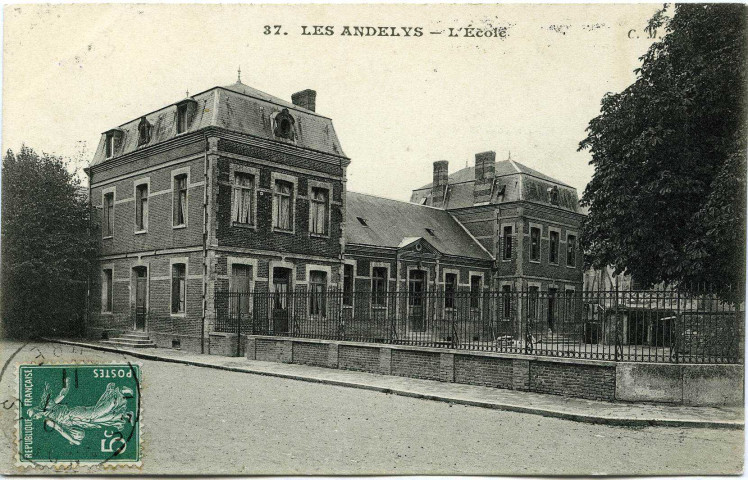 Andelys (Les). L'Ecole.