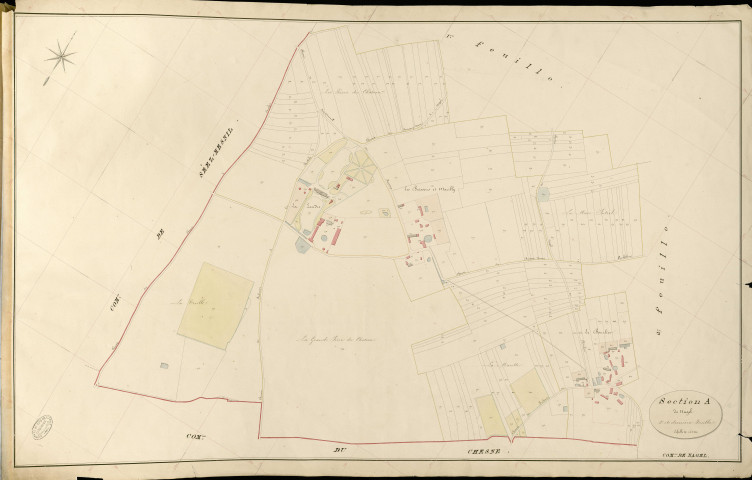 Nagel-Seez-Mesnil. Section A _ de Nagel _ 3e et dernière Feuille
