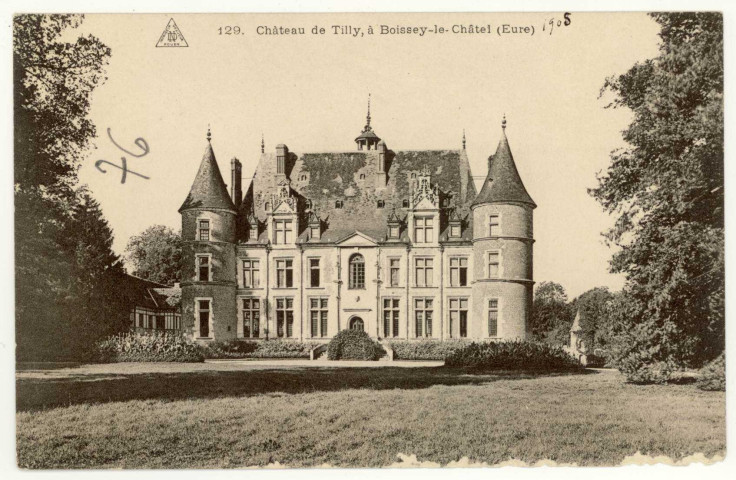 Boissey-le-Châtel. Château de Tilly à Boissey-le-Châtel.
