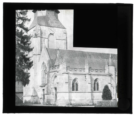 Église Notre-Dame de Grâce de Saint-Pierre-de-Bailleul (Eure), côtés ouest et sud.
