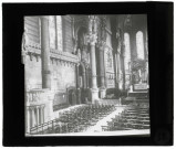 Basilique Notre-Dame de Fourvière à Lyon (Rhône), intérieur.
