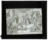 Gravure de Lucas Cranach « La Sainte Famille ».