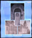 "Églises rurales du département de l'Eure" du chanoine Bonnenfant tome I, planche LXIII Foulbec (Eure) et Fouqueville (Eure).